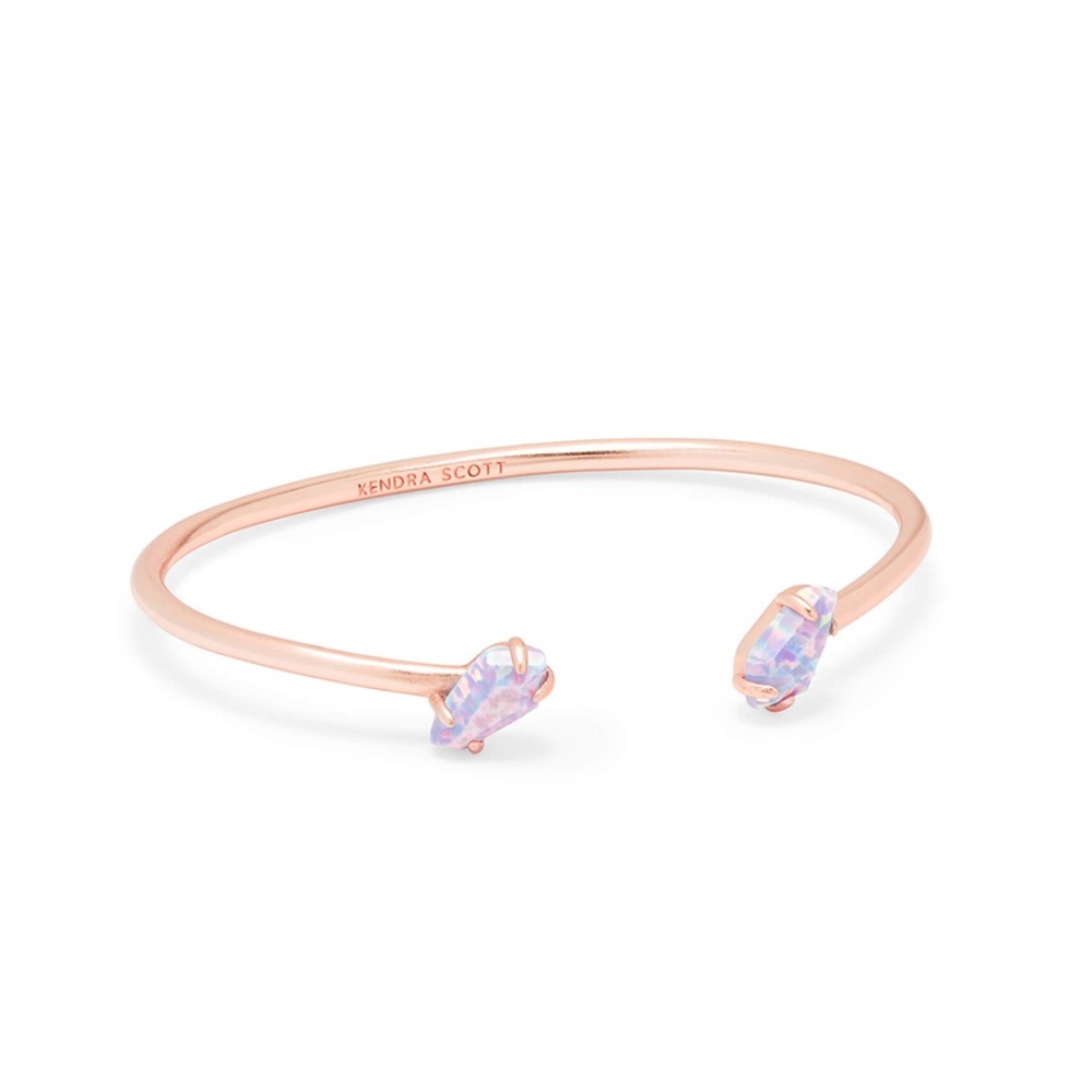 Kendra Scott Jackson bracelet with lavender opal
